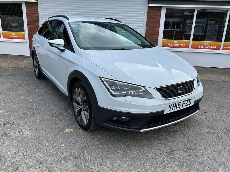 White Used 2015 Seat Leon X-Perience SE Technology Estate | £8,495 - Image 1/4