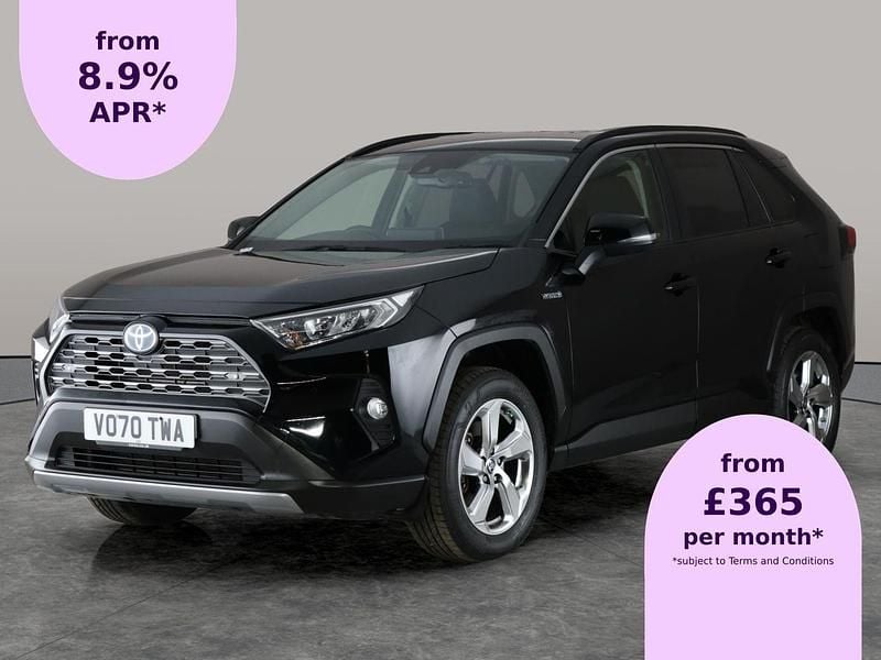 Black Used 2020 Toyota RAV4 Hybrid Design SUV | £23,881 (Good price) - Image 1/2