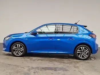 Used Peugeot 208 Allure 100 HP (73 kW) 2021 Blue Hatchback