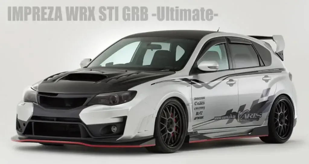 Used Subaru WRX STI 450 HP (330 kW) 2008 Silver Hatchback