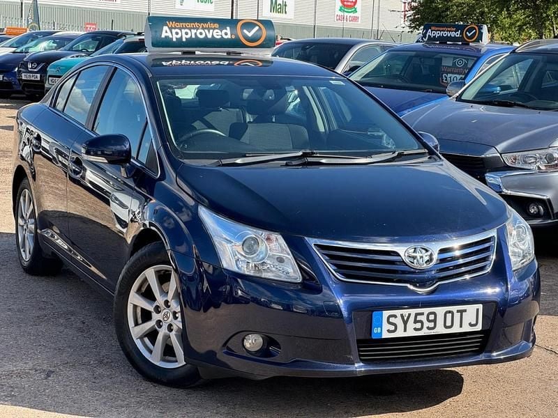 Blue Used 2009 Toyota Avensis Sedan | £3,275 (Fair price) - Image 1/3