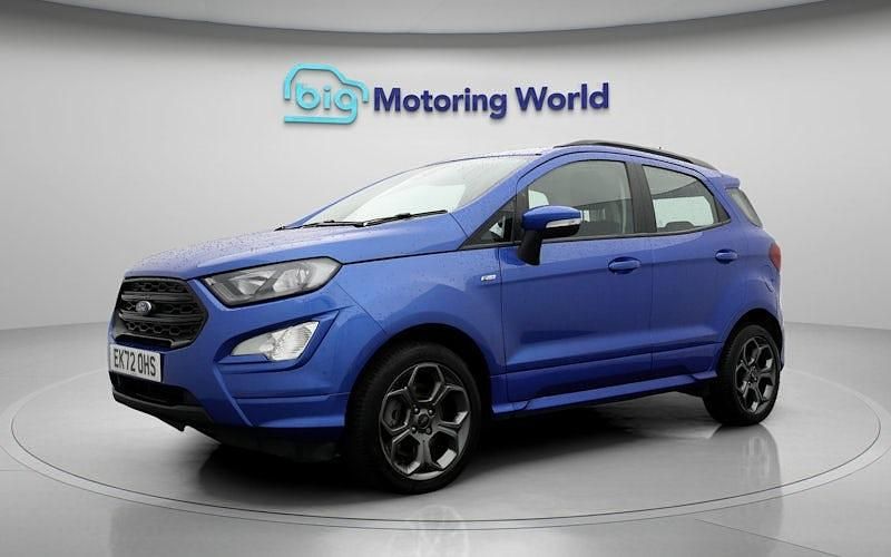 Used Ford Ecosport ST-Line 125 HP (91 kW) 2022 Blue SUV