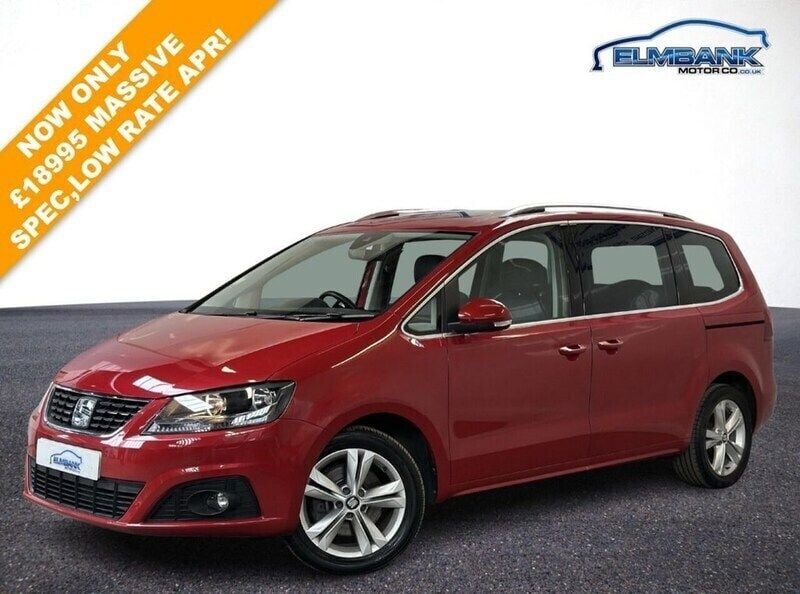 Red Used 2019 Seat Alhambra Ecomotive MPV | £18,995 (Fair price) - Image 1/4