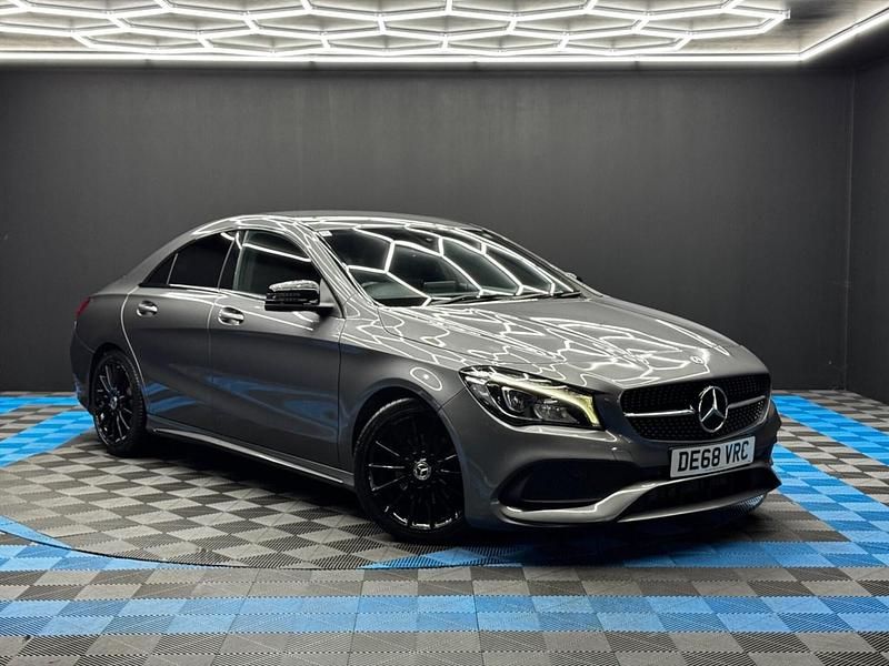 Grey Used 2018 Mercedes CLA220 AMG line Sedan | £14,490 (Fair price) - Image 1/4