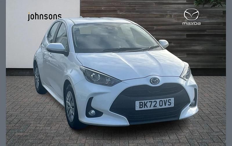 White Used 2022 Mazda 2 Hatchback | £12,490 (Good price) - Image 1/4