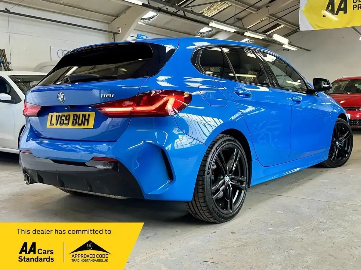 Used BMW 118 M Sport 2019 Blue Hatchback