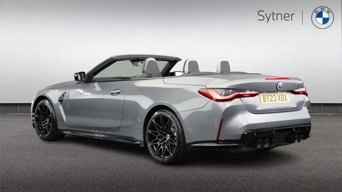 Used BMW M4 Competition Edition 503 HP (369 kW) 2023 Grey Cabriolet