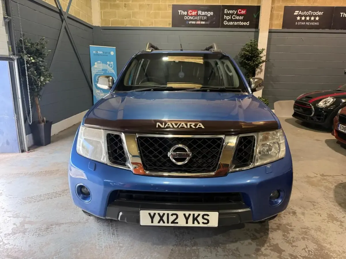 Usado Nissan Navara 2012 Azul Pickup