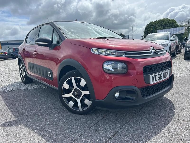 Red Used 2017 Citroën C3 Flair Hatchback | £4,995 (Fair price) - Image 1/4