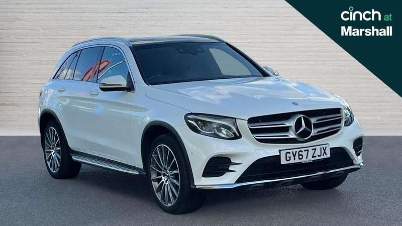 Used Mercedes GLC250 AMG Line Premium 204 HP (150 kW) 2017 White SUV