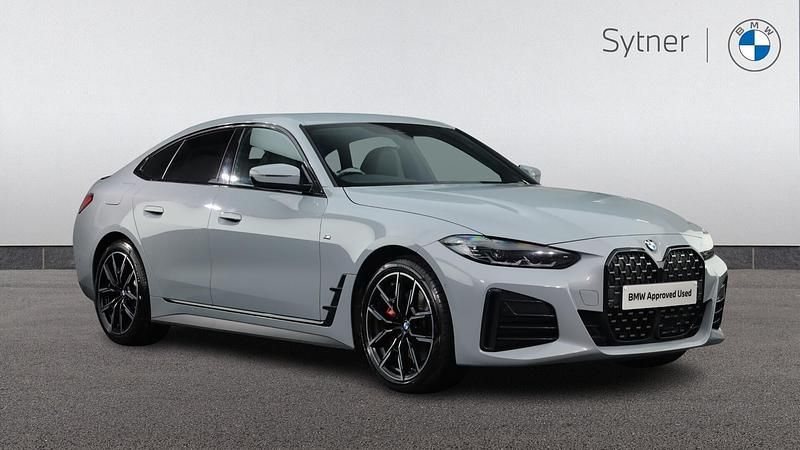 Grey Used 2022 BMW 420 Gran Coupé M Sport Coupe | £28,750 (Fair price) - Image 1/4