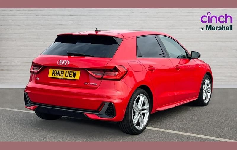 Used Audi A1 S-Line 116 HP (85 kW) 2019 Red SUV