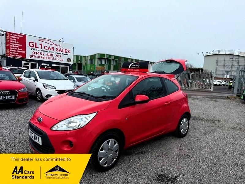 Red Used 2012 Ford Ka Hatchback | £2,999 (Fair price) - Image 1/4