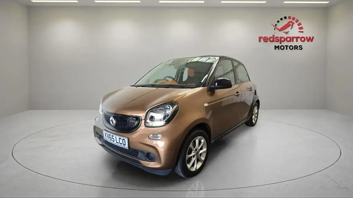 Used Smart ForFour Passion Premium 90 HP (66 kW) 2016 Brown Hatchback
