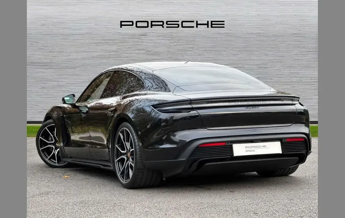 Used Porsche Taycan Black Edition 319 kW (435 HP) 2025 Jet black Sedan