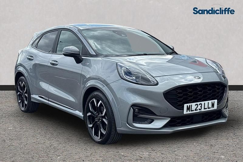 Silver Used 2023 Ford Puma Hatchback | £15,632 (Good price) - Image 1/4