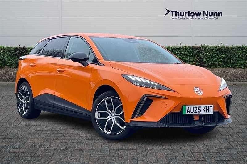 Orange Used 2025 MG MG4 EV Trophy Hatchback | £19,199 - Image 1/4