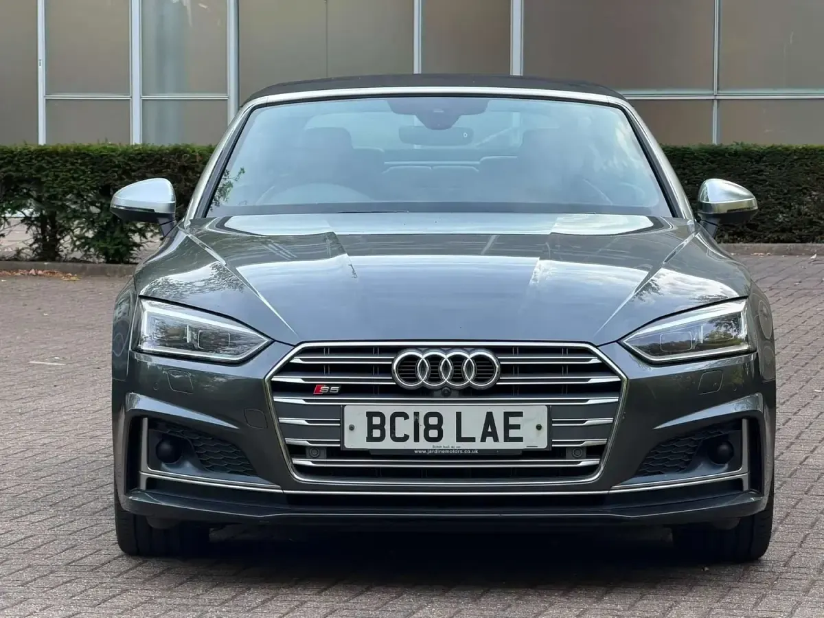 Used Audi S5 Cabriolet Performance 354 HP (260 kW) 2018 Grey Cabriolet