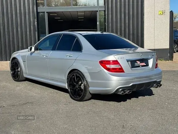 Used Mercedes C63 AMG 2013 Silver Sedan