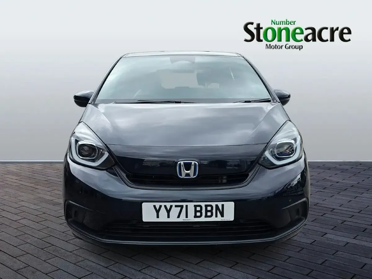 Used Honda Jazz Hybrid 109 HP (80 kW) 2021 Blue Hatchback