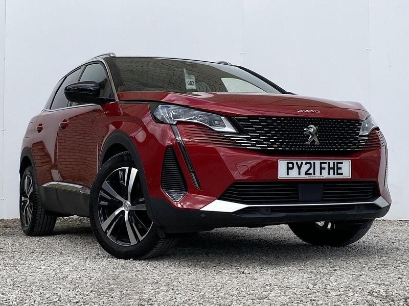 Red Used 2021 Peugeot 3008 GTi Hatchback | £16,925 (Fair price) - Image 1/3