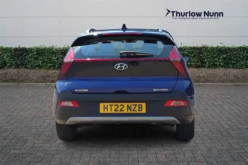 Used Hyundai Bayon SE 100 HP (73 kW) 2022 Blue SUV