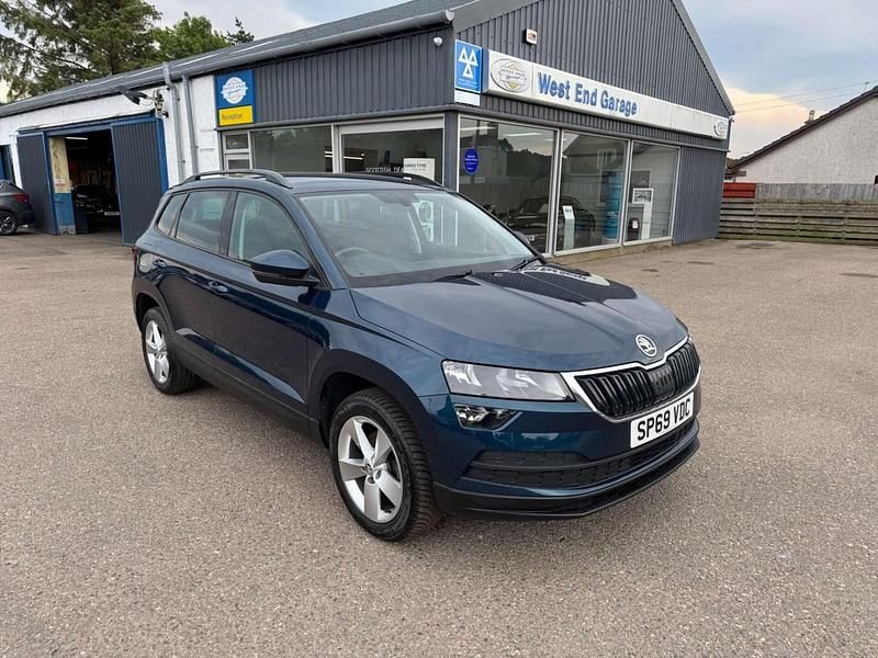 Blue Used 2019 Skoda Karoq SE SUV | £11,200 (Fair price) - Image 1/4