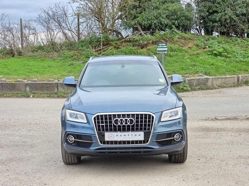 Used Audi Q5 S-line plus 177 HP (130 kW) 2014 Blue SUV