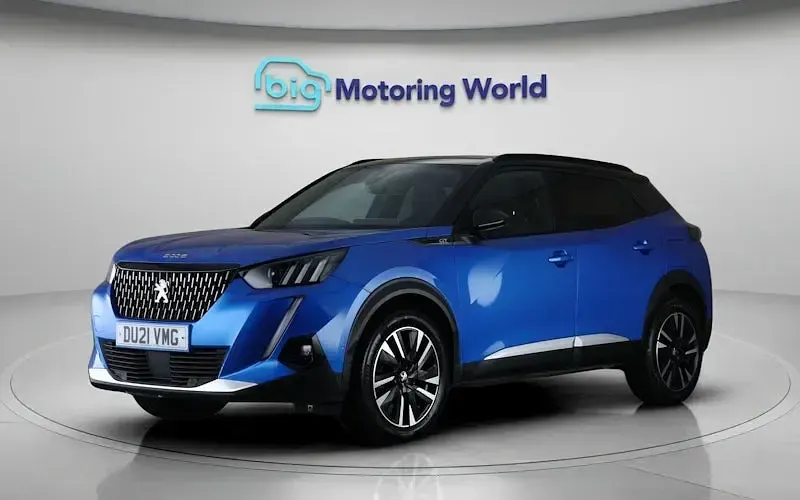 Used Peugeot 2008 Premium 131 HP (96 kW) 2021 Blue SUV
