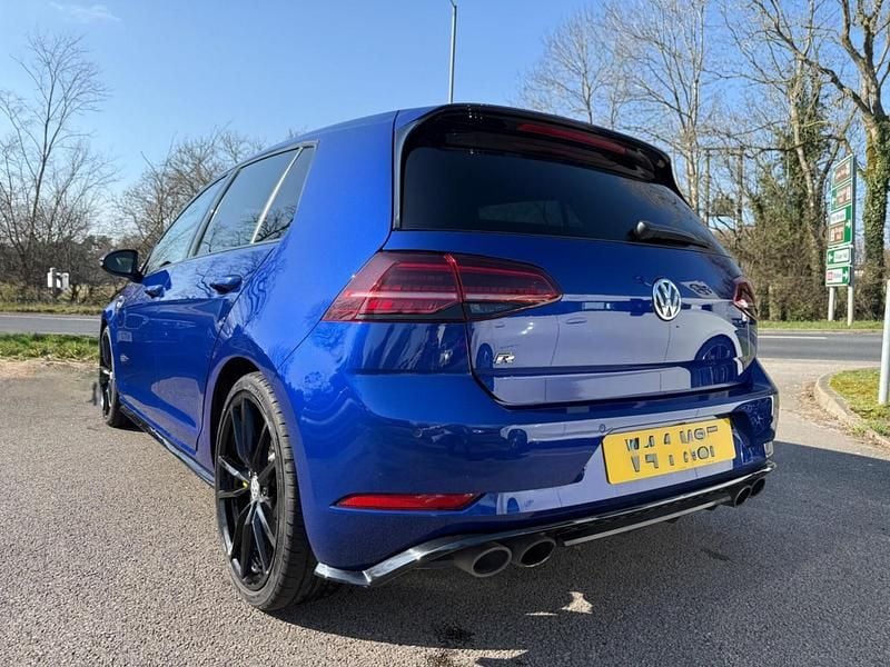 Used VW Golf VII R 2020 Blue Hatchback