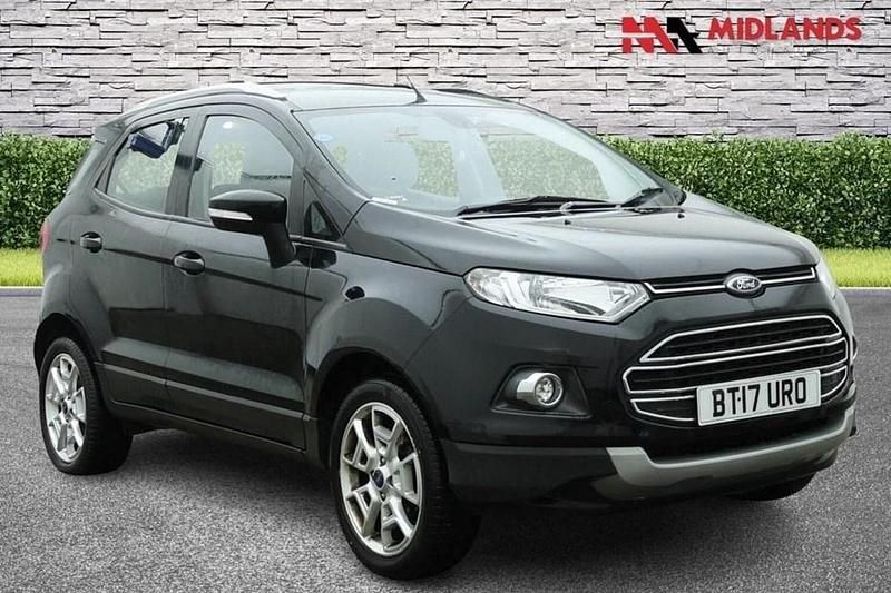 Used Ford Ecosport Titanium 125 HP (91 kW) 2017 Black SUV