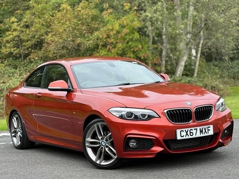 Used BMW 218 M Sport 150 HP (110 kW) 2017 Orange Coupe