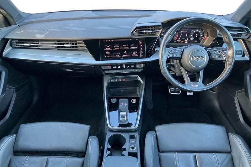 Used Audi A3 S-Line 2021 White Hatchback