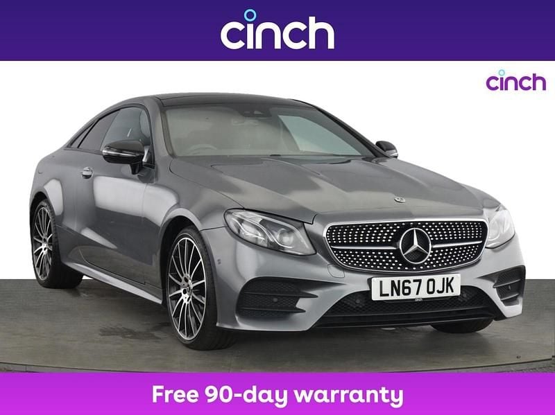 Grey Used 2017 Mercedes E400 AMG Line Premium Plus Coupe | £25,539 - Image 1/3