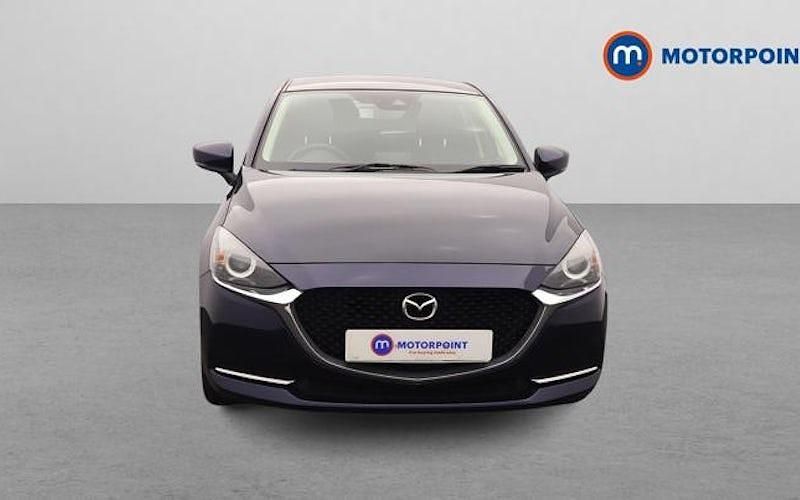 Begagnad Mazda 2 Inclusive 90 HK (66 kW) 2021 Blå Halvkombi