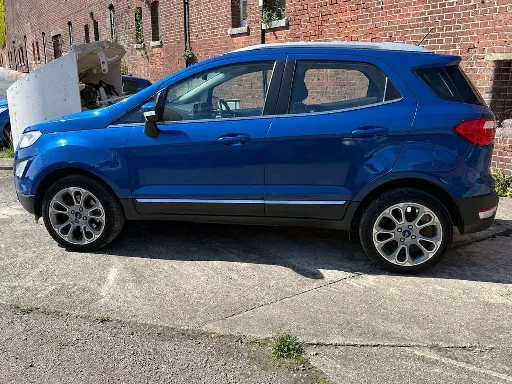 Used Ford Ecosport Titanium 125 HP (91 kW) 2019 Blue SUV