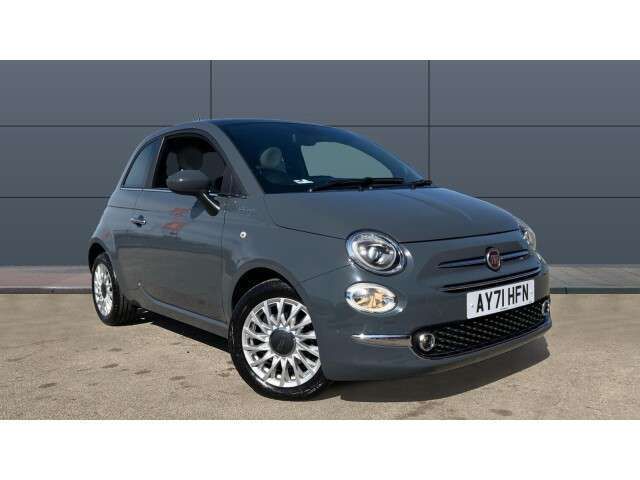 Grey Used 2021 Fiat 500 Dolcevita Hatchback | £9,395 (Fair price) - Image 1/4