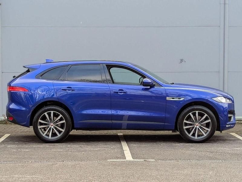 Used Jaguar F-Pace R-Sport 2018 Blue SUV