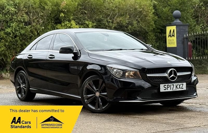 Black Used 2017 Mercedes CLA220 Sedan | £9,490 (Fair price) - Image 1/2
