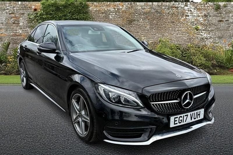 Used Mercedes C220 170 HP (125 kW) 2017 Black Sedan