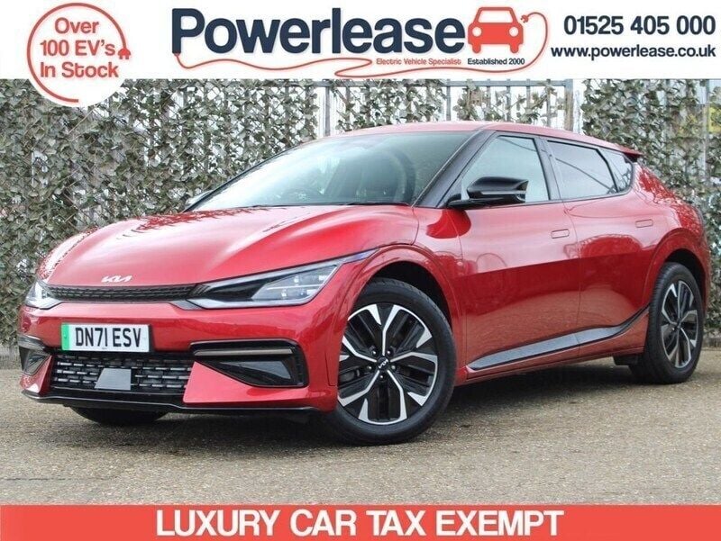 Red Used 2021 Kia EV6 GT-Line SUV | £22,489 (Good price) - Image 1/4