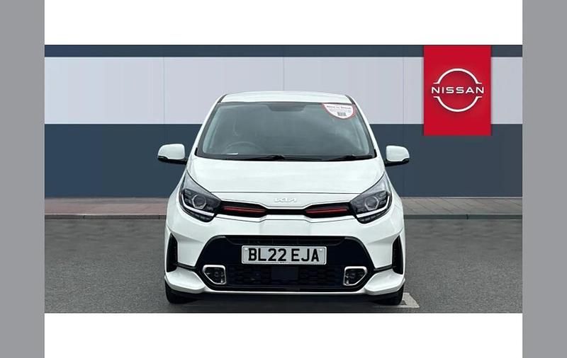 Used Kia Picanto GT-Line S 99 HP (72 kW) 2022 White Hatchback