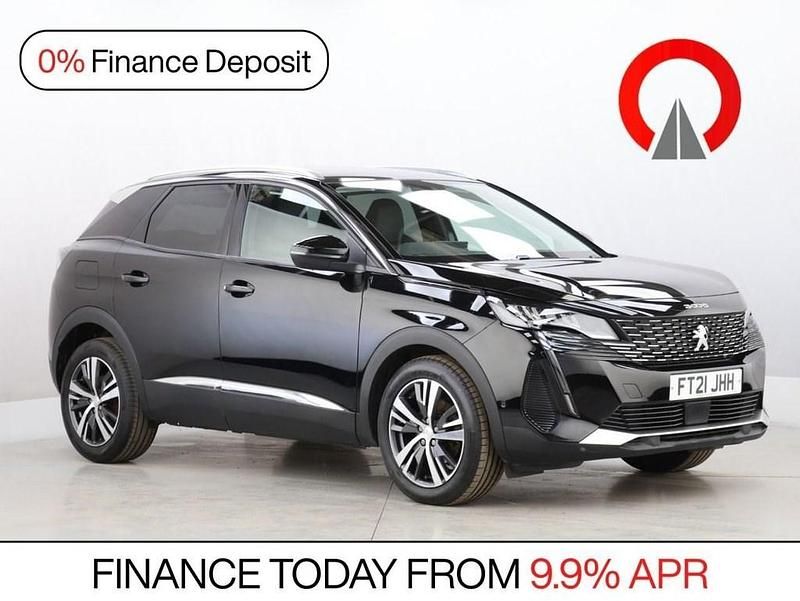 Used Peugeot 3008 Allure Premium 130 HP (95 kW) 2021 Black Hatchback