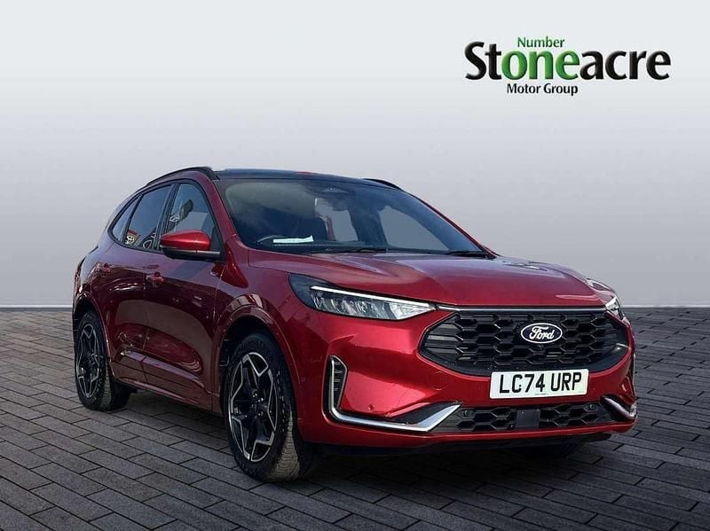 Red Used 2024 Ford Kuga ST-Line X SUV | £29,500 (Expensive) - Image 1/4