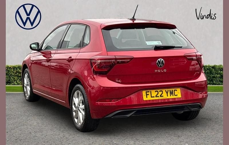 Używany VW Polo Style 95 KM (69 kW) 2022 Czerwony Hatchback