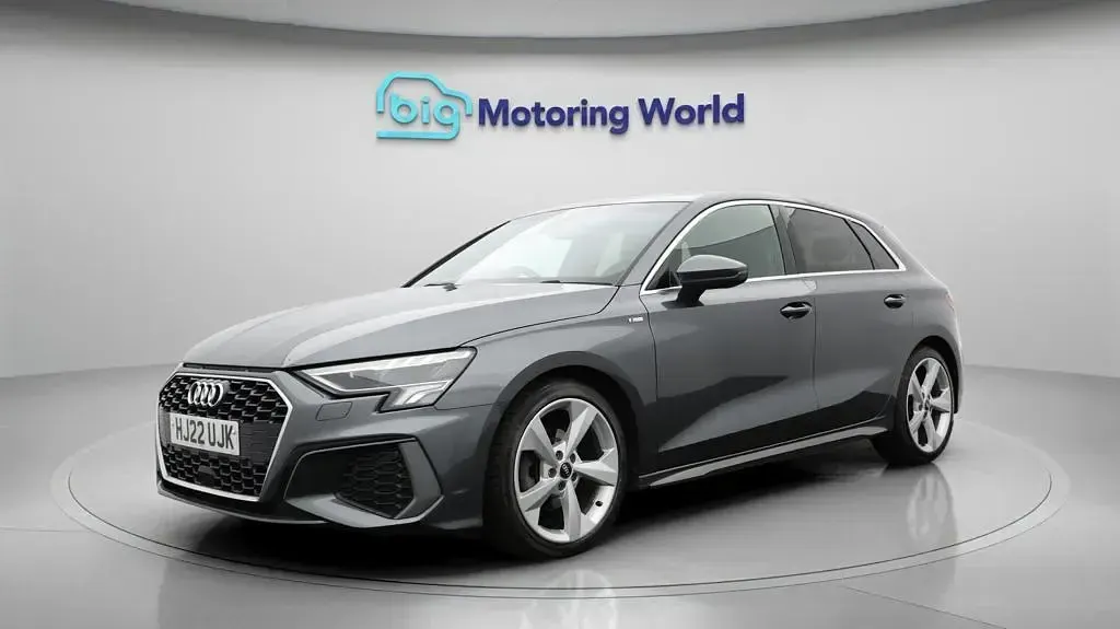 Used Audi A3 Sportback S-Line 150 HP (110 kW) 2022 Grey Hatchback