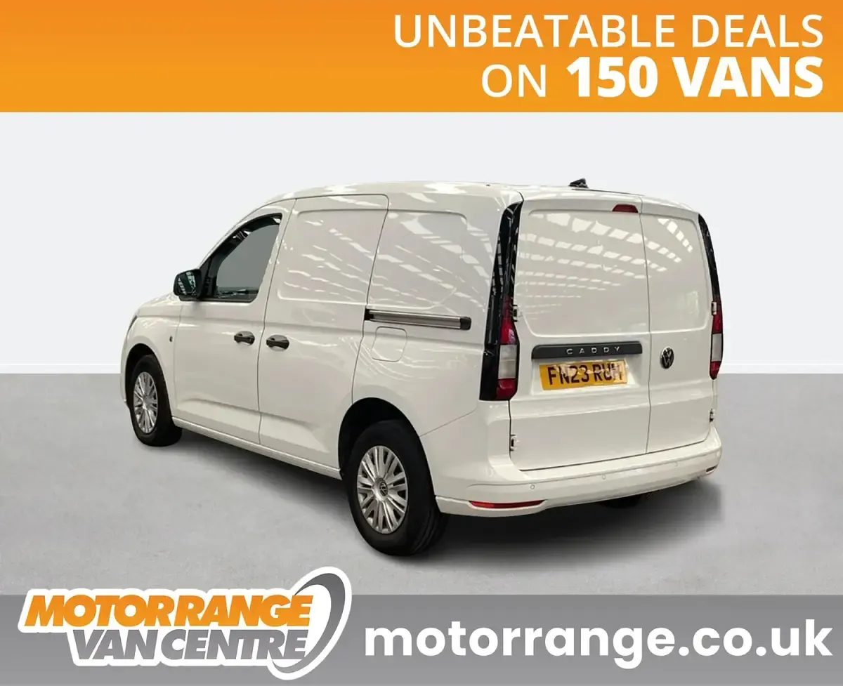 Used VW Caddy 102 HP (75 kW) 2023 White MPV