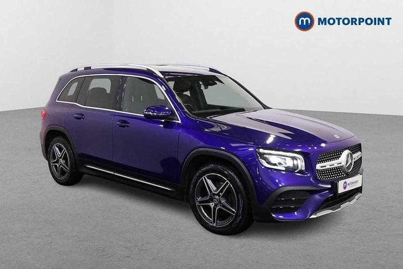 Blue Used 2021 Mercedes GLB200 AMG line SUV | £25,499 (Fair price) - Image 1/4
