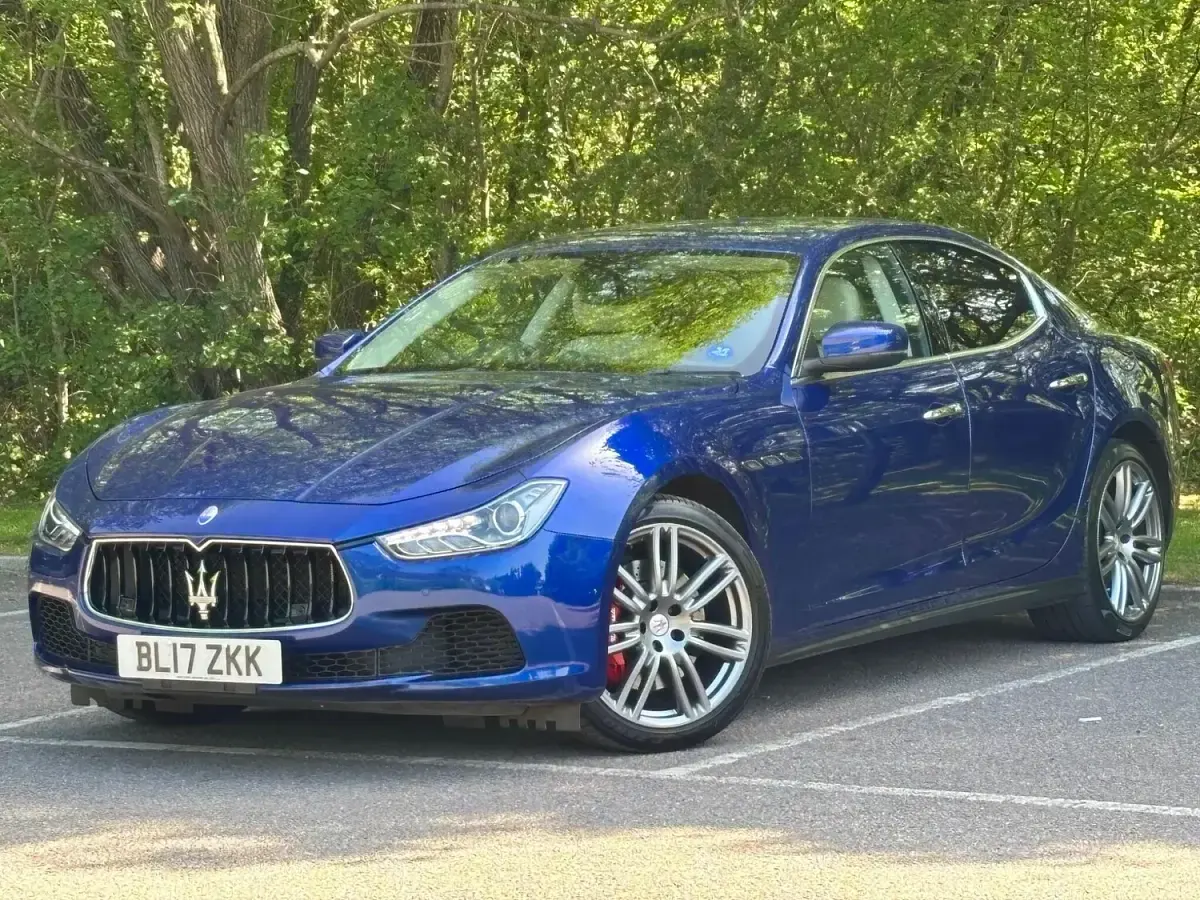 Used Maserati Ghibli 2017 Blue Sedan
