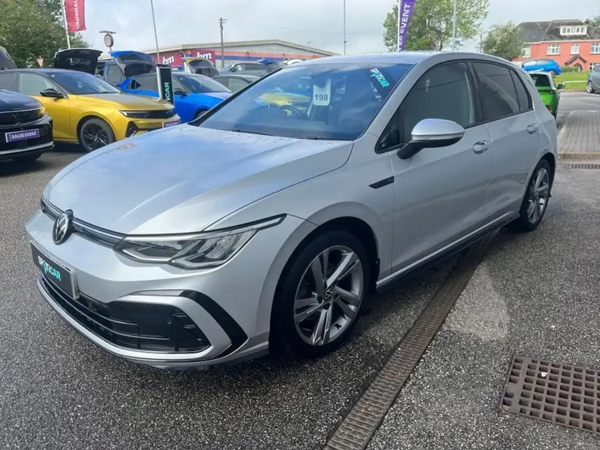 Used VW Golf VIII R-line 148 HP (108 kW) 2020 Grey Hatchback
